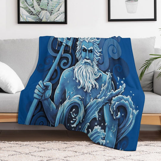 Poseidon Premium Throw Blanket