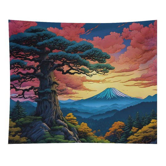 Sunset at Jiyanna - Nature Landscape Tapestry