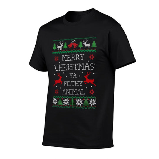 Merry Christmas Animal Filthy Ya Comfortable T-Shirt