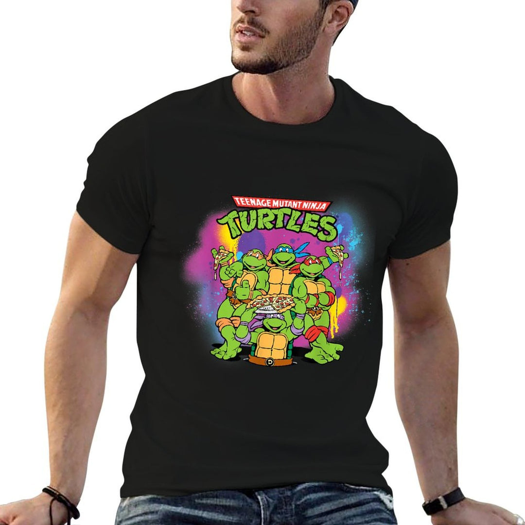 Mademark Xnage Mutant Ninja Turtles - Originalnage Mutant Ninja Turtles Colorful Painted  Lightweight T-Shirt