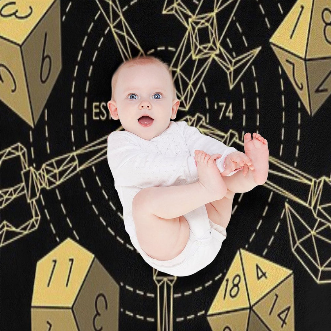 Dungeons & Dragons - Choose Your Weapon Compact Throw Blanket