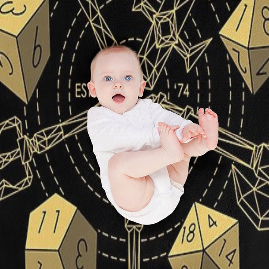 Dungeons & Dragons - Choose Your Weapon Compact Throw Blanket