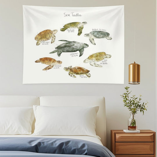Sea Turtles Tapestry