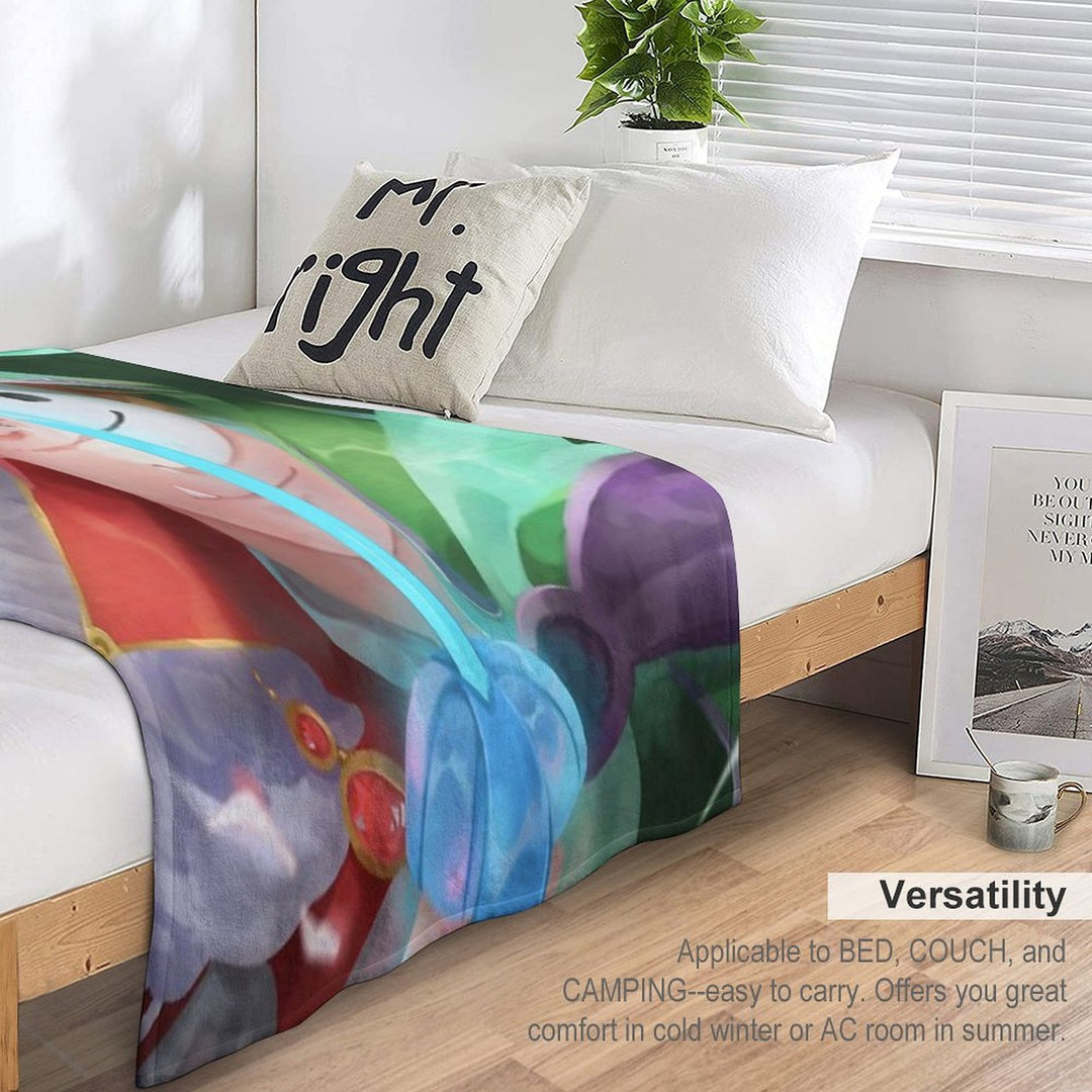 Technoblade Vs Dream Duel Gift-ready Throw Blanket