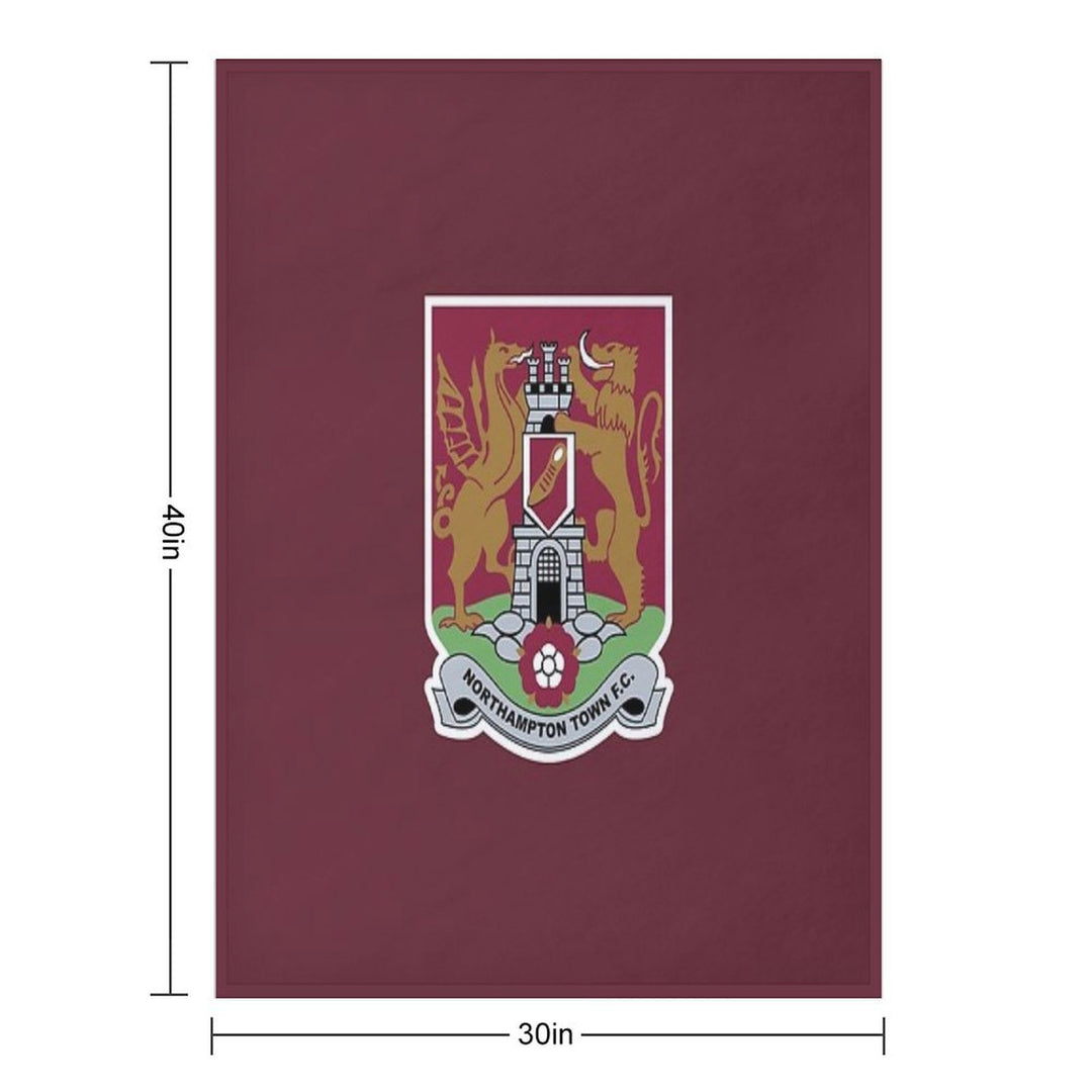 Northampton Town FC Lightweight Throw Blanket