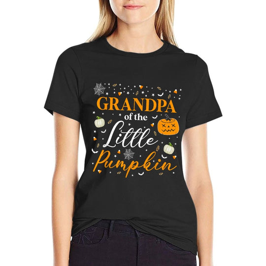 Grandpa Of The Little Pumpkin Family Matching Halloween  Breathable T-Shirt