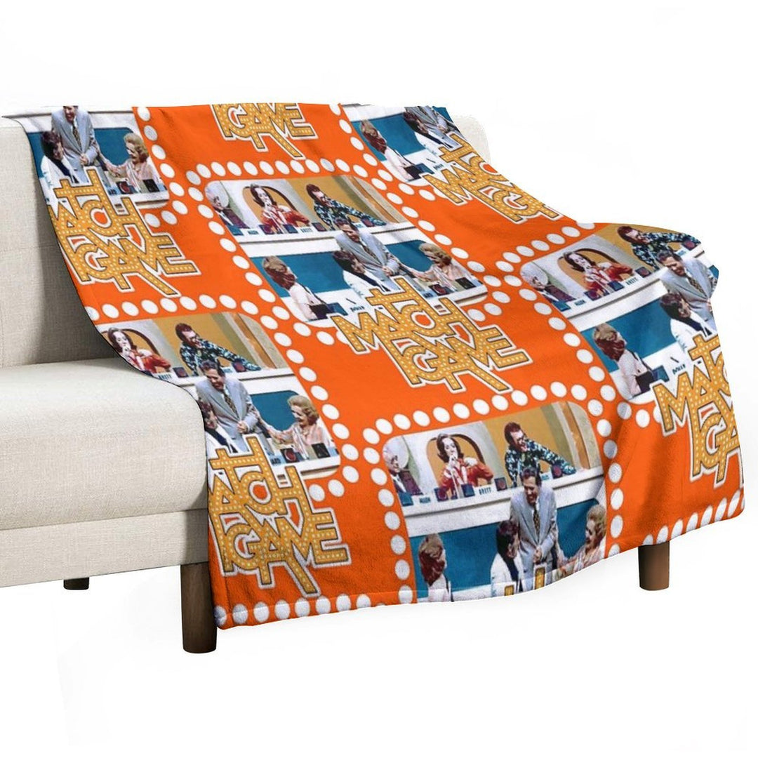 Match Game Cast Tribute Easy Care Throw Blanket