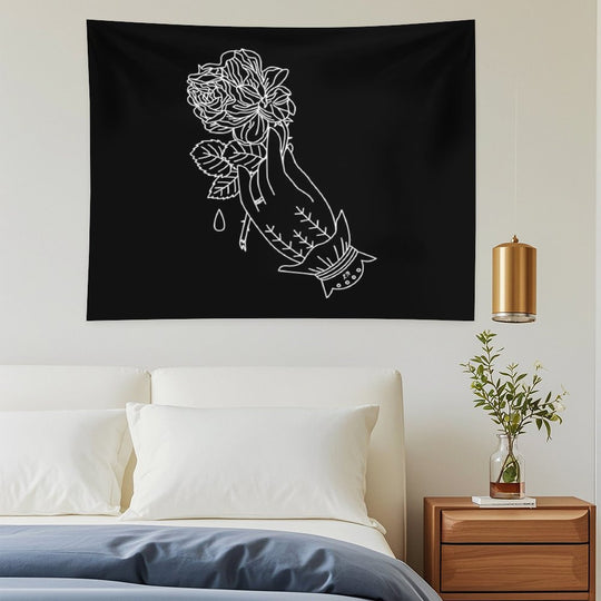 Old Victorian Hand Tapestry