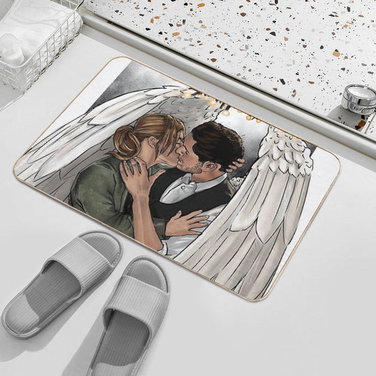 Just A Kiss  Slip-Resistant Bath Mat