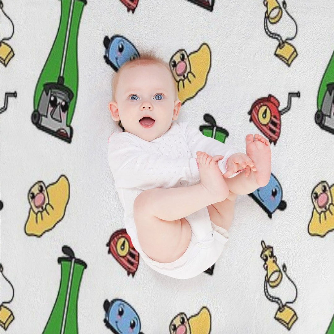 The Gang's All Here. Velvety-soft Throw Blanket