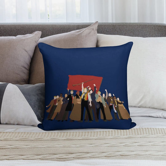 Les Mis One Day More Soft Easy Maintenance Throw Pillow