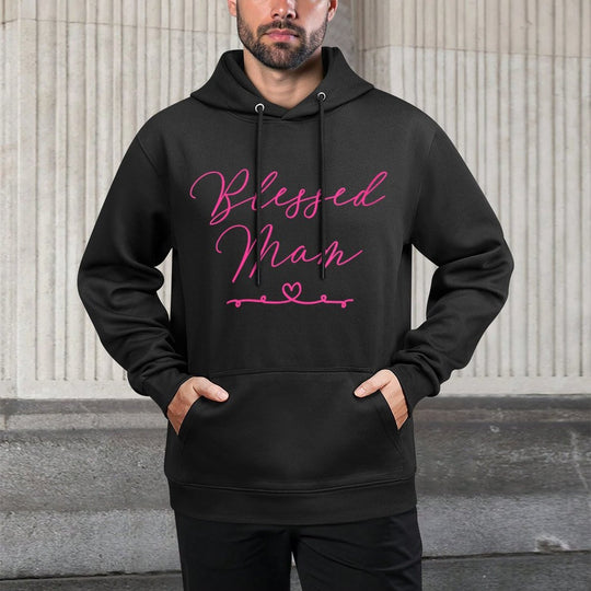 Womens Blessed Mam Shrink-Resistant Hoodie