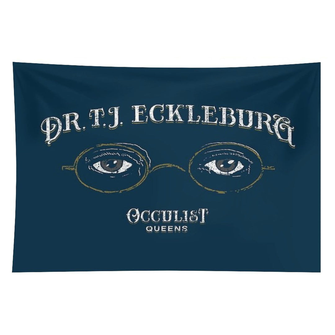 Dr. TJ Eckleburg Occulist Tapestry