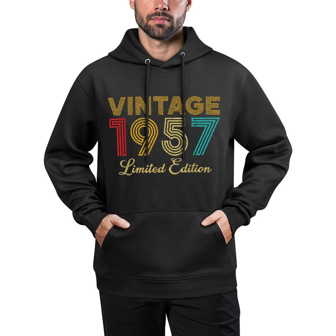 65 Years Old Vintage 1957 Limited Edition 65th Birthday Unisex Design Hoodie
