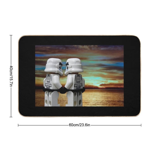 Trooper Bromance  High-Traffic Bath Mat