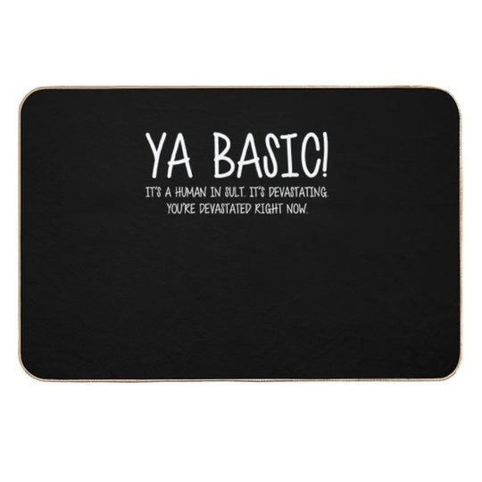 Ya Basic Devastating  Easy Maintenance Bath Mat