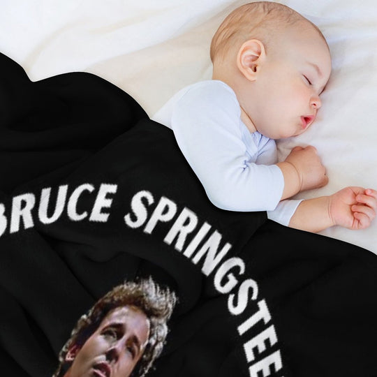 Bruce Springsteen = Born In The USA Lightweight Throw Blanket