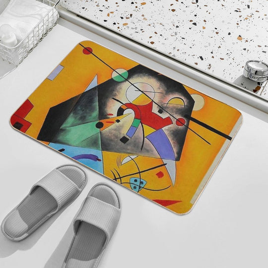 KANDINSKY HD - Quiet Harmony 1924  Stain-Proof Bath Mat