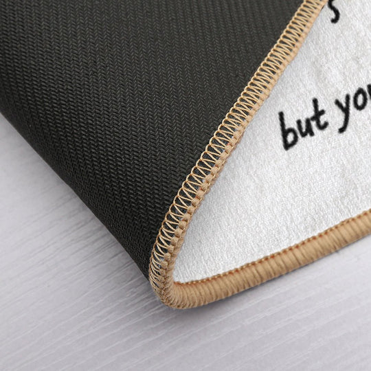 Healing Is Not Linear. Healing Is Hard  High-Traffic Bath Mat