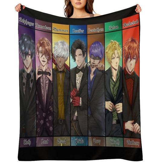 Obey Me Velvety-soft Throw Blanket