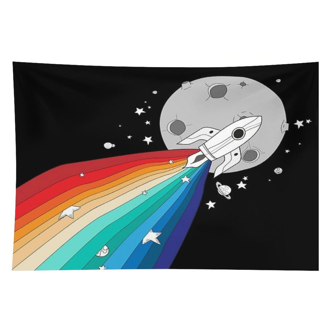Pride Rocket Tapestry