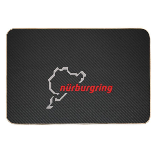 Nürburgring Nordschleife Carbon  Long-Lasting Bath Mat