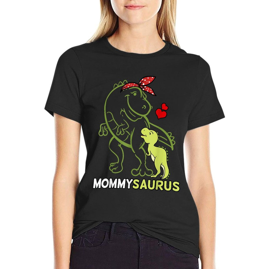 Mommysaurus Mommy Dinosaur Baby Mommy Mother's Day  Relaxed-fit T-Shirt