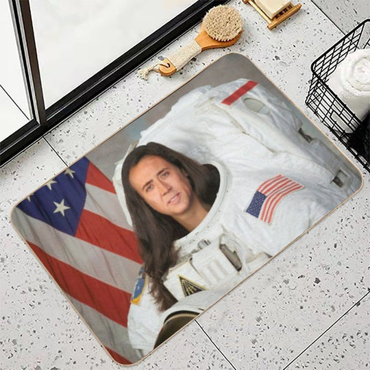 Nicolas Cage  Easy To Clean Bath Mat
