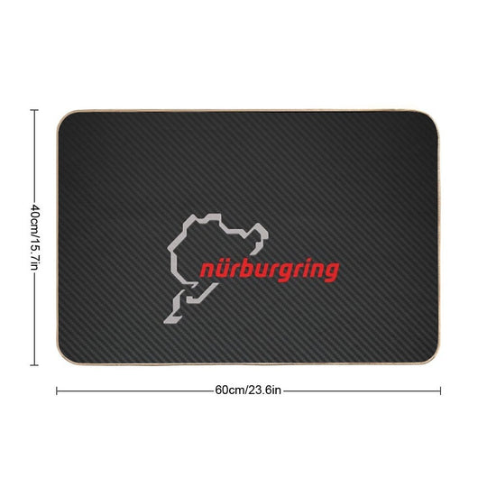 Nürburgring Nordschleife Carbon  Long-Lasting Bath Mat