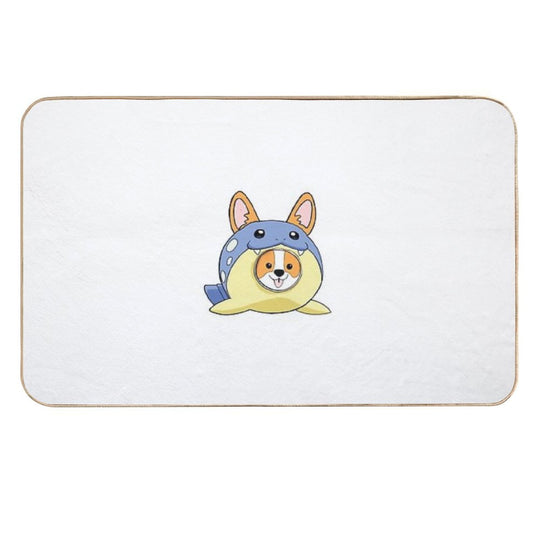 Corgi Spheal  Pet-Safe Bath Mat