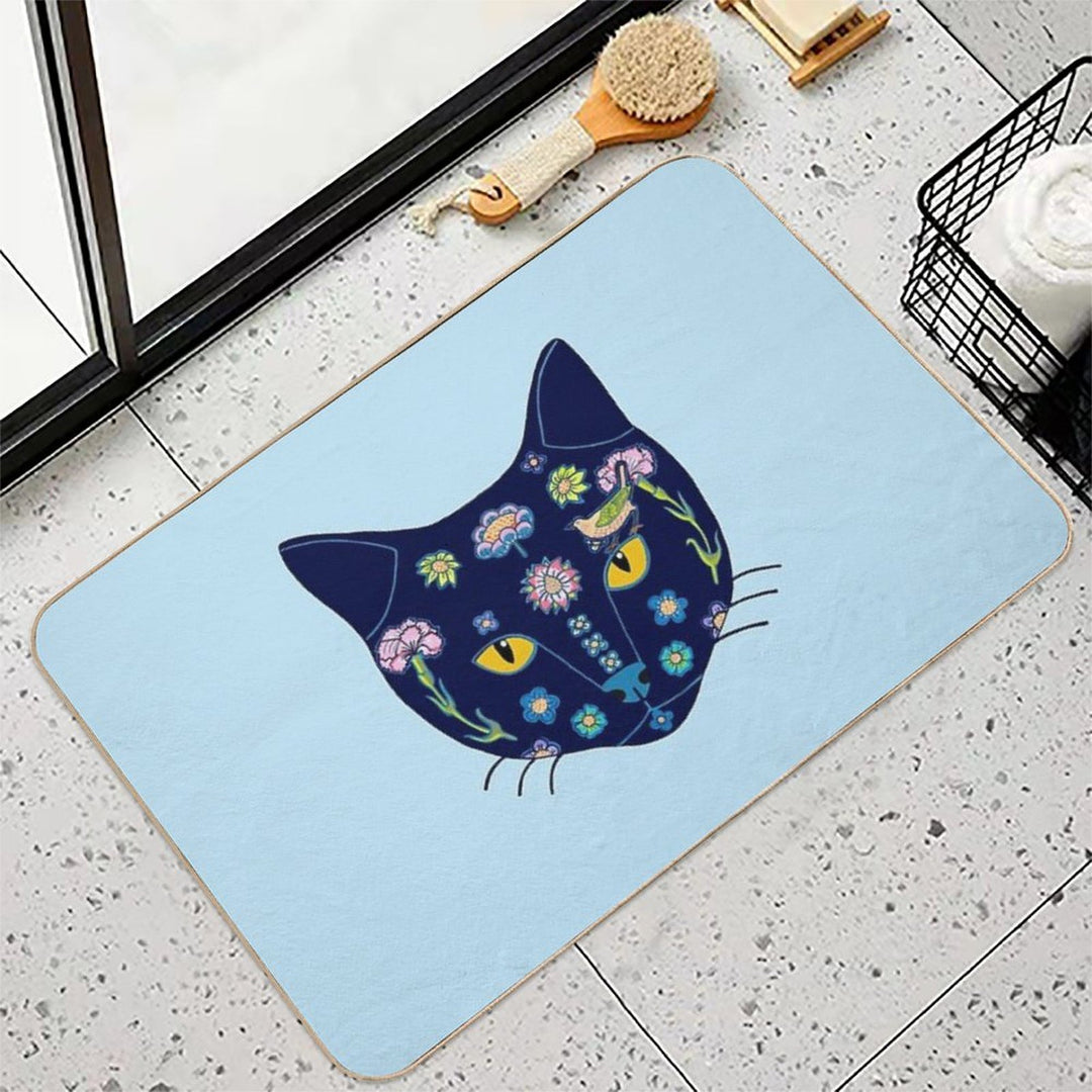 Moon Cat  Toxin-Free Bath Mat