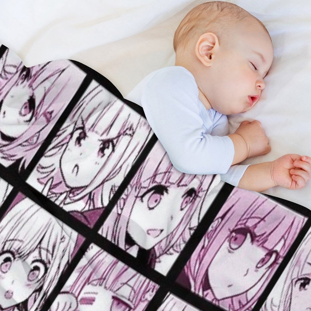 Chiaki Manga Collection (Colored) All-season Throw Blanket