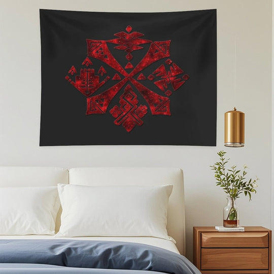 Monster Hunter - Hunter's Guild Emblem (Galaxy Design) Tapestry