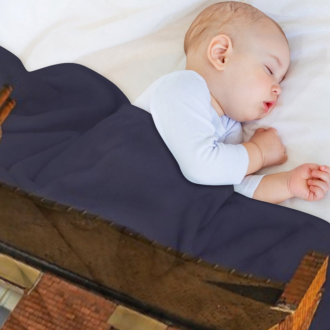 Henderson's Relish Old Building Gift-ready Throw Blanket