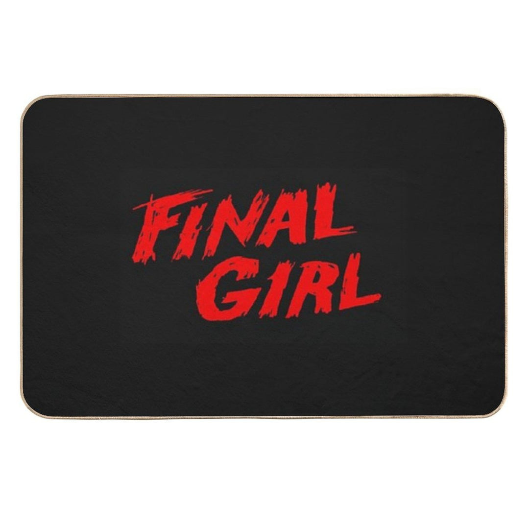Final Girl Wines Logo  Stain-Proof Bath Mat