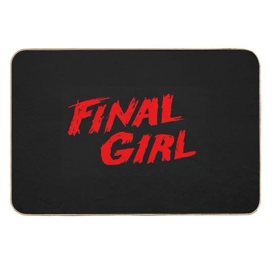 Final Girl Wines Logo  Stain-Proof Bath Mat