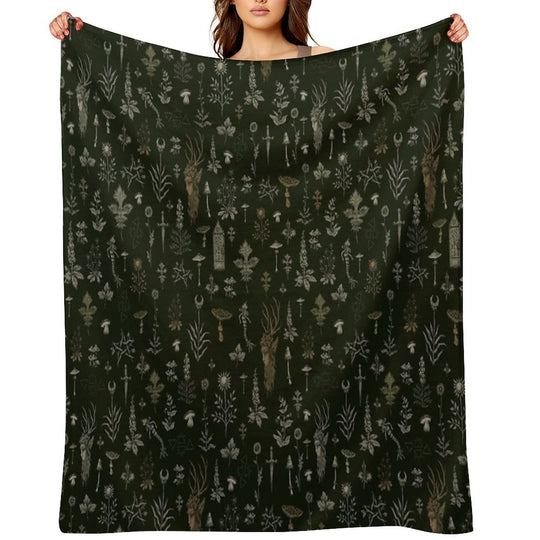 Forest And Field Guardian Gift-ready Throw Blanket