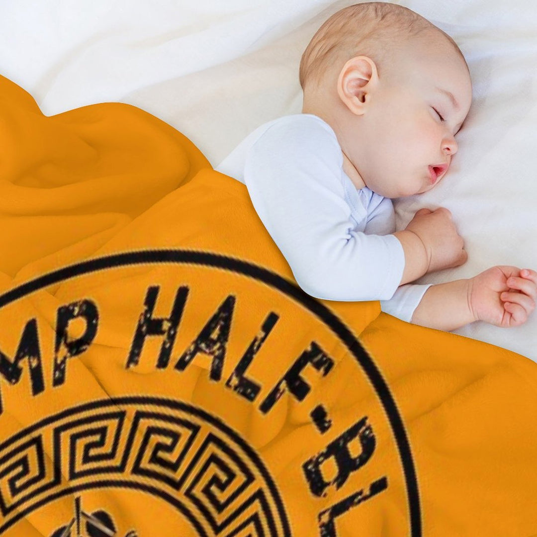 Cabin Six - Athena - Percy Jackson - Camp Half-Blood - Machine-washable Throw Blanket