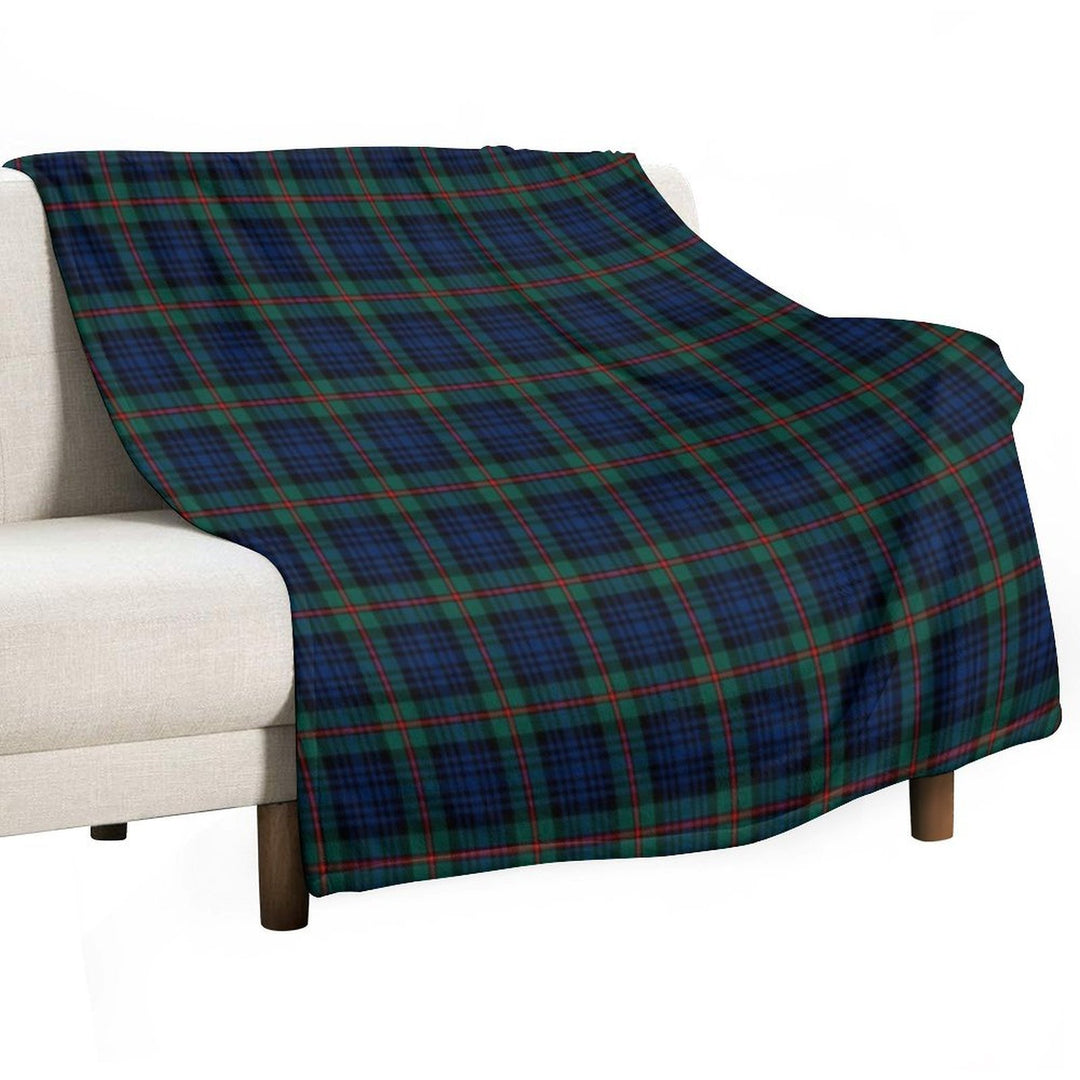 Clan MacKinlay Tartan Premium Throw Blanket