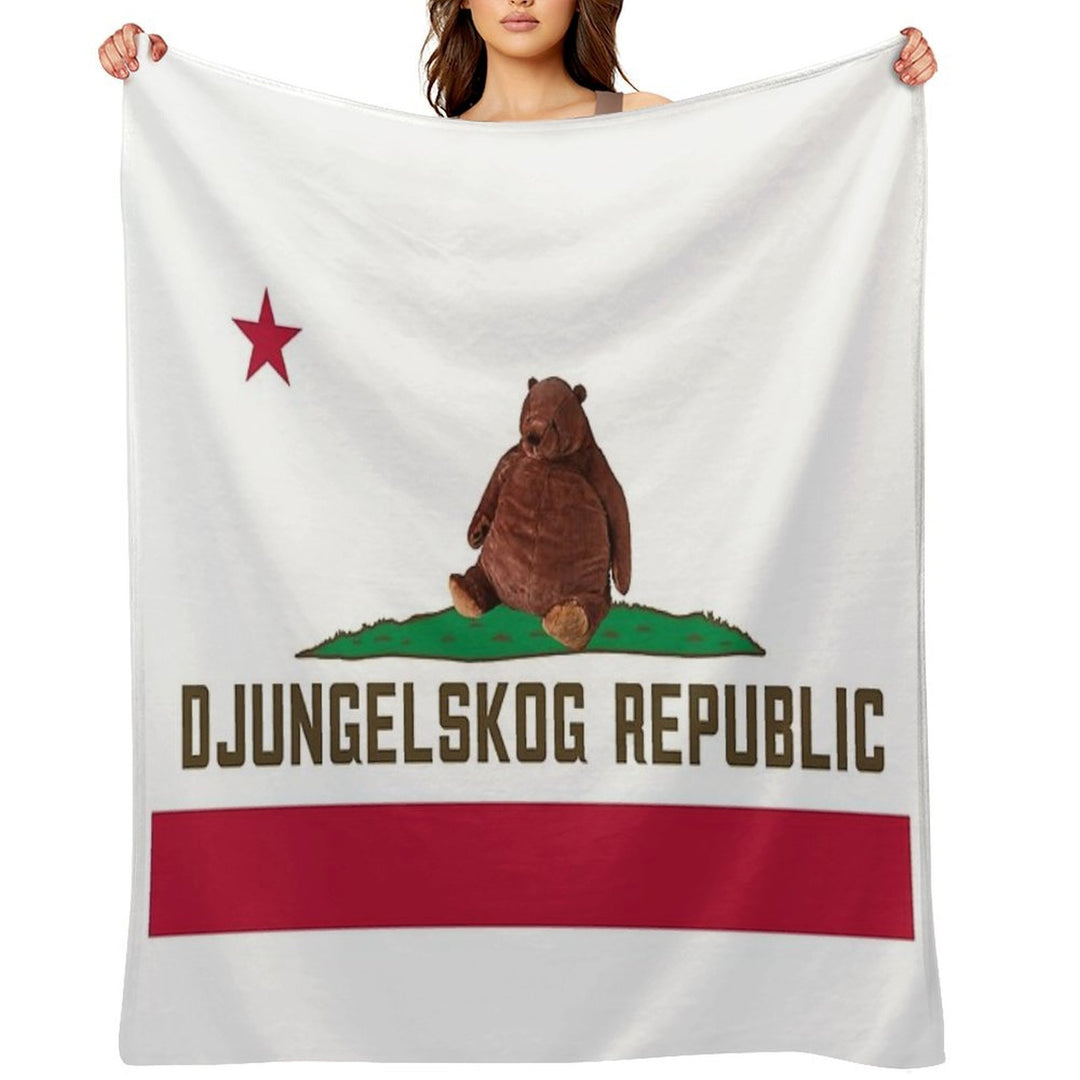 Djungelskog Republic Shrink-resistant Throw Blanket