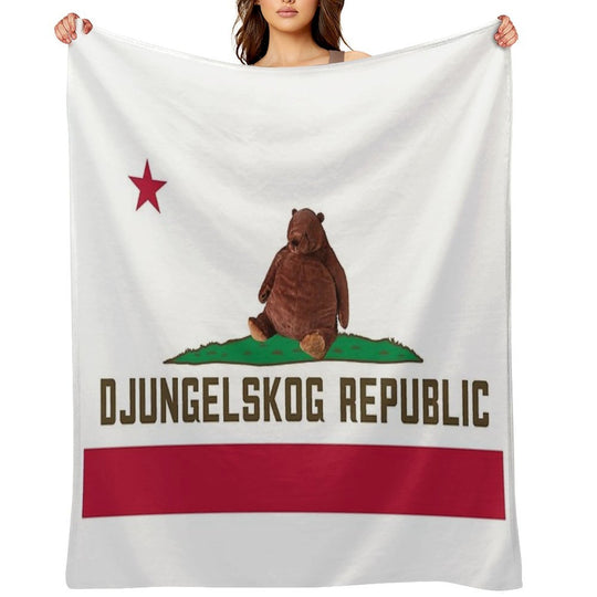 Djungelskog Republic Shrink-resistant Throw Blanket