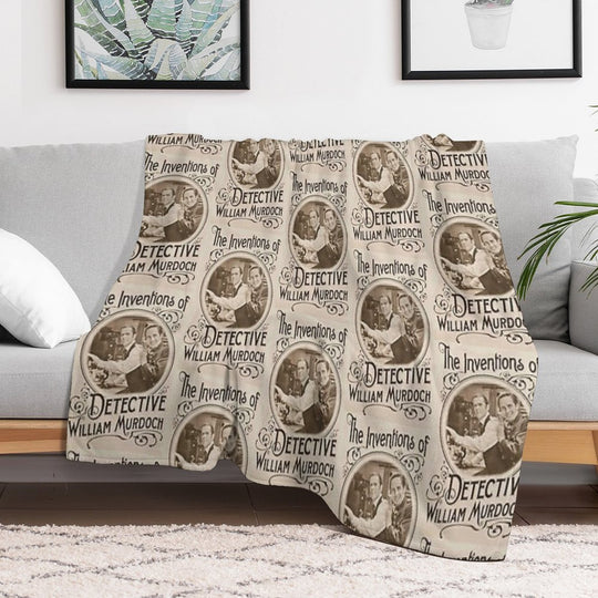 Murdoch Mysteries Multi-functional Throw Blanket