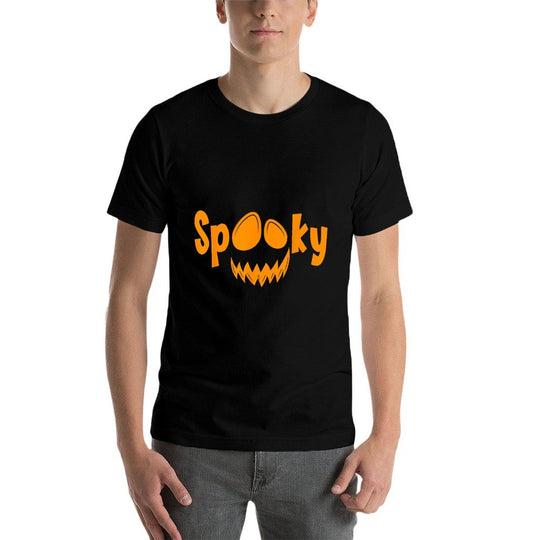 Spooky Halloween Pumpkin Spooky Pumpkin  Eco-friendly Material T-Shirt