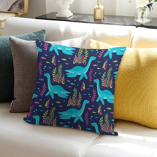 Hello Nessie! Soft Multiple Sizes Throw Pillow