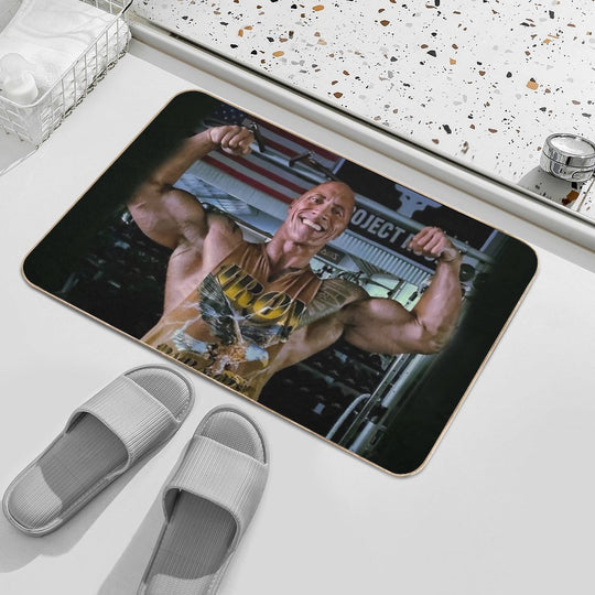 Dwayne Johnson  Anti-Trip Bath Mat