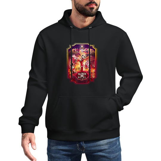 Hazbin Hotel - Poster Art Shape Retention Hoodie