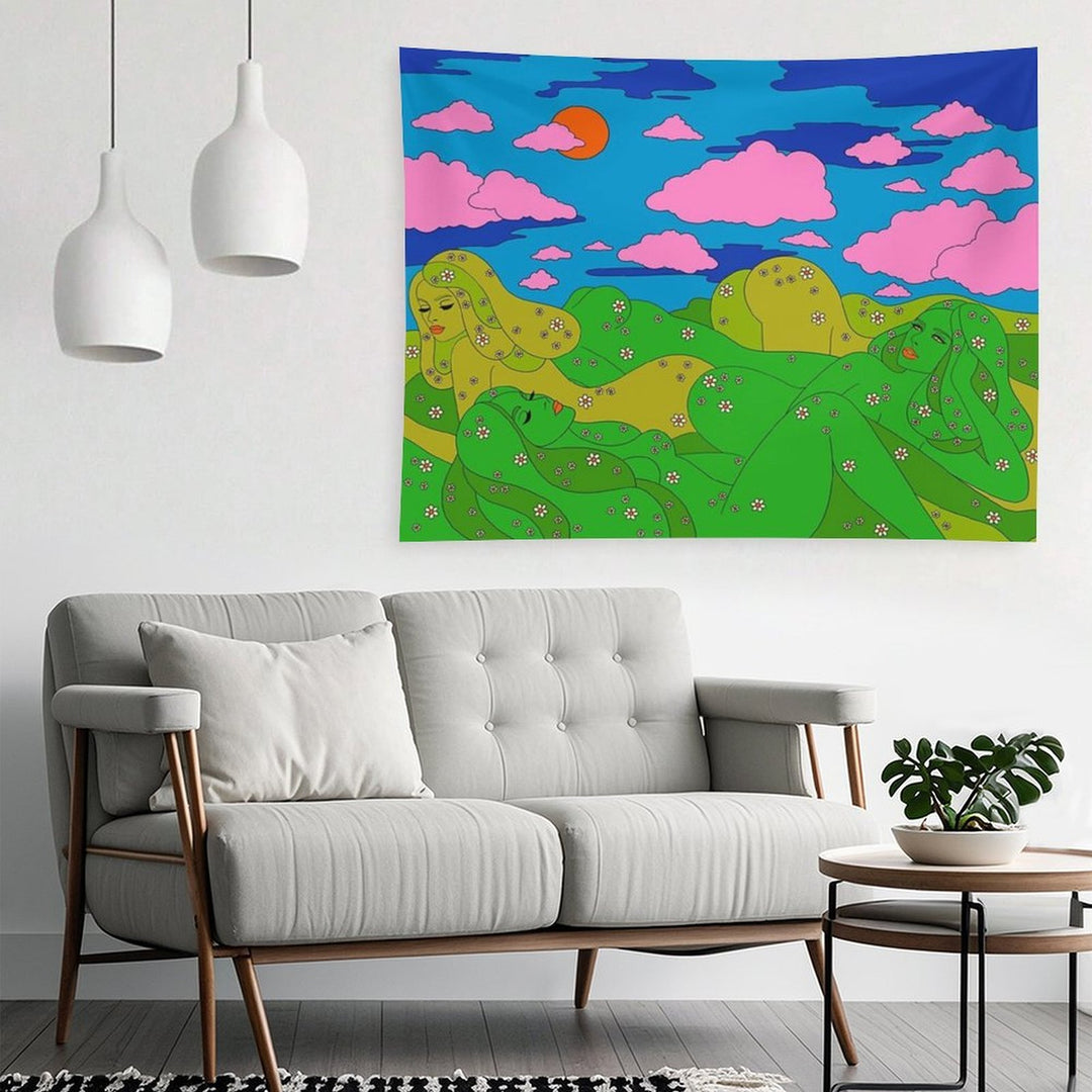 Miss Mountains Tapestry