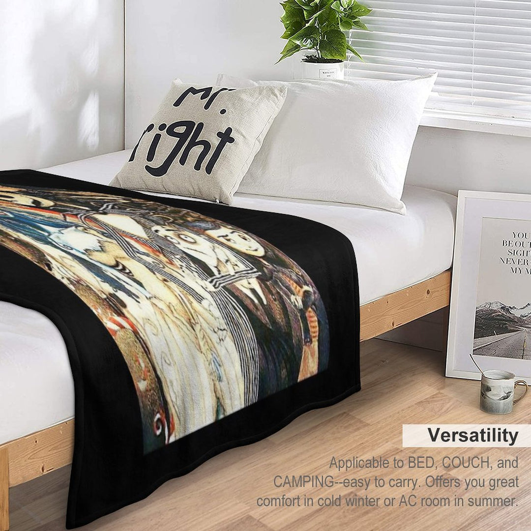 Tim Movie Horror Characters Film Durable Throw Blanket