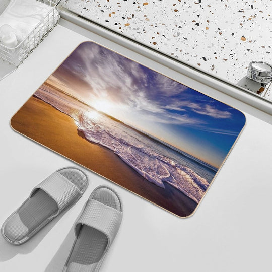 Ocean  High-Traffic Bath Mat