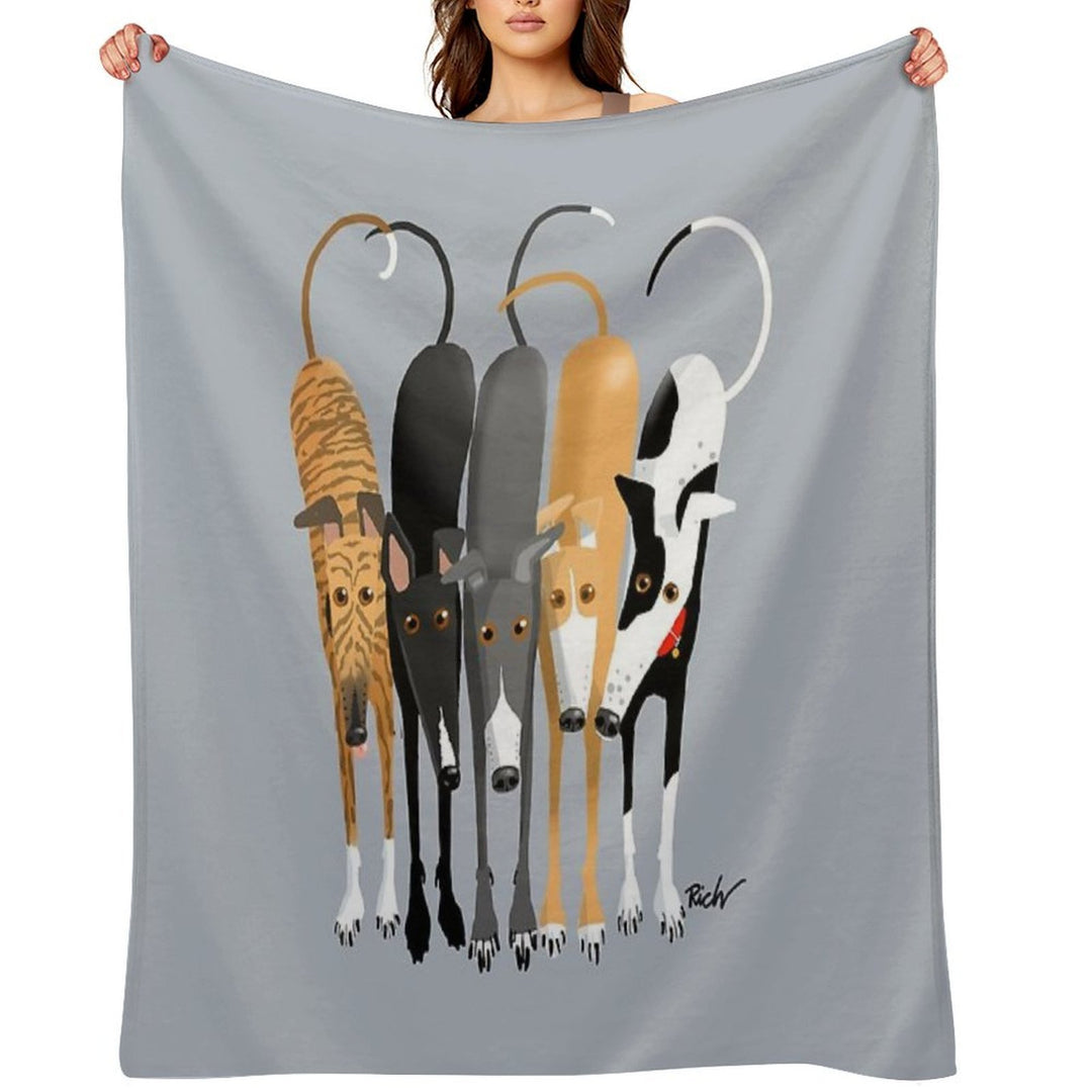 Tails Up! Premium Throw Blanket